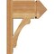 Ekena Millwork Legacy Arts & Crafts Rough Sawn Outlooker, Western Red Cedar, 8"W x 14"D x 18"H OUT08X14X18LEC03RWR - alternate 3